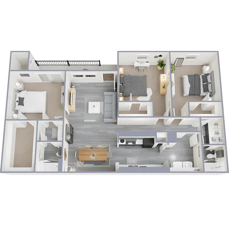 Floor plan C2-Huffington