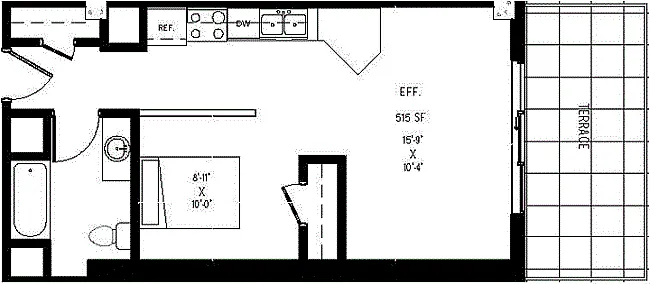 Floor plan 404