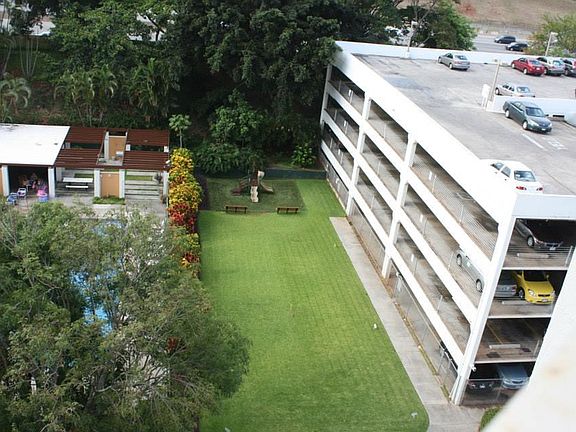 Playground and parking structure