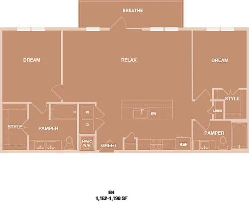 Floor plan B4