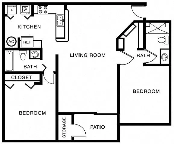 Floor plan 2A