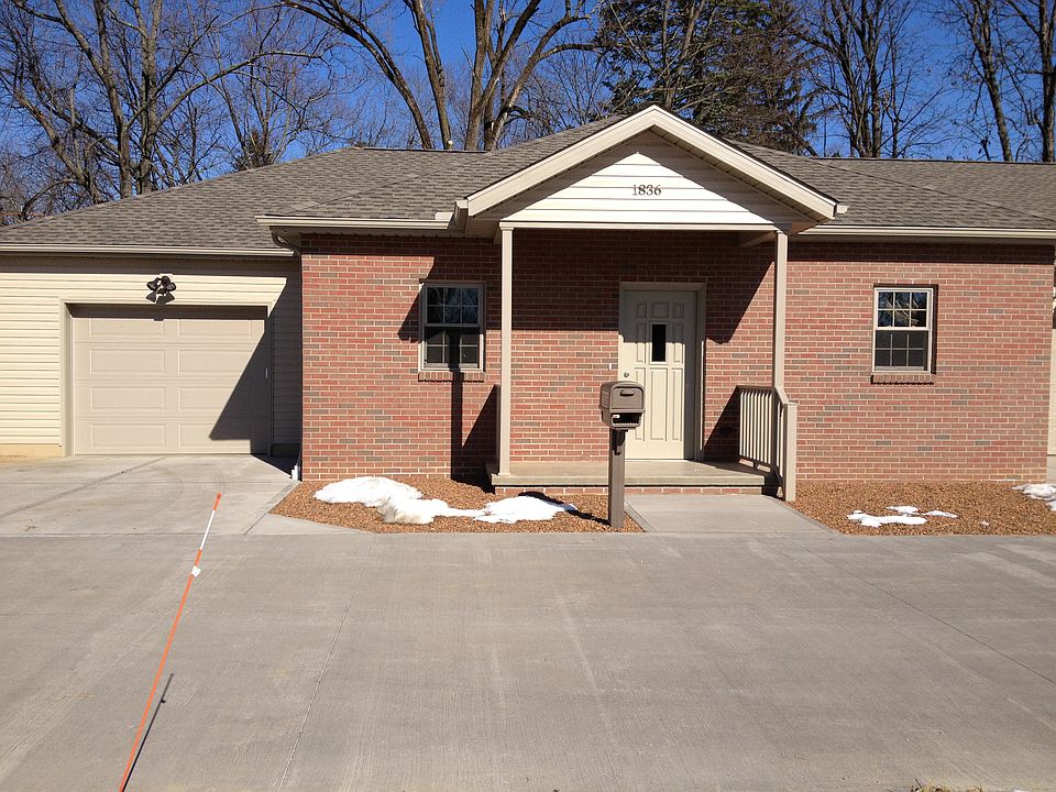 front of unit