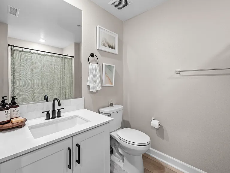 Secondary bathroom
