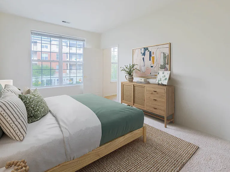 Carpeted Bedroom