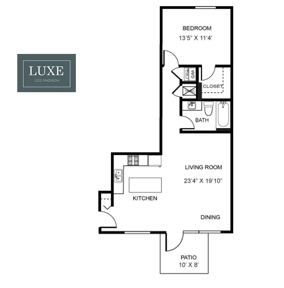 Floor plan 1G