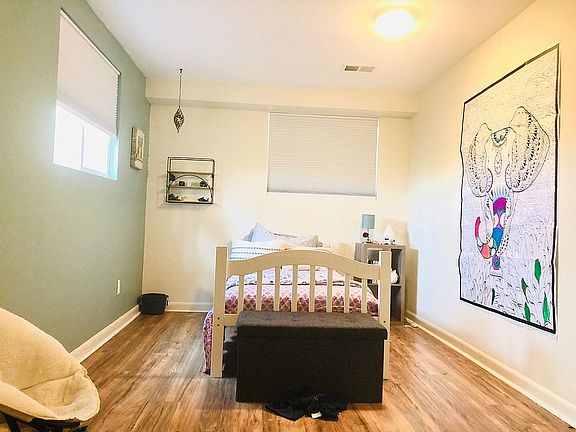 Basement bedroom
