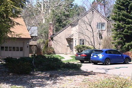 exterior with Garage