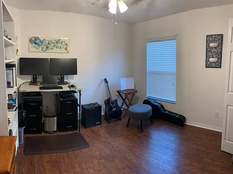Bedroom with closet
