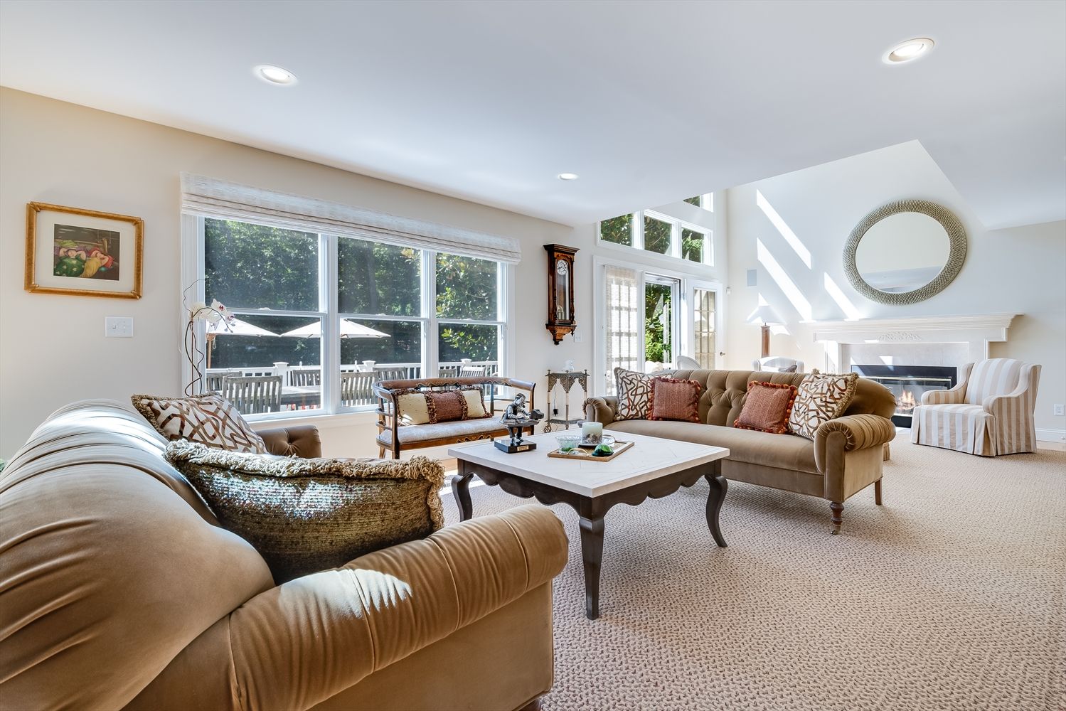  several living areas