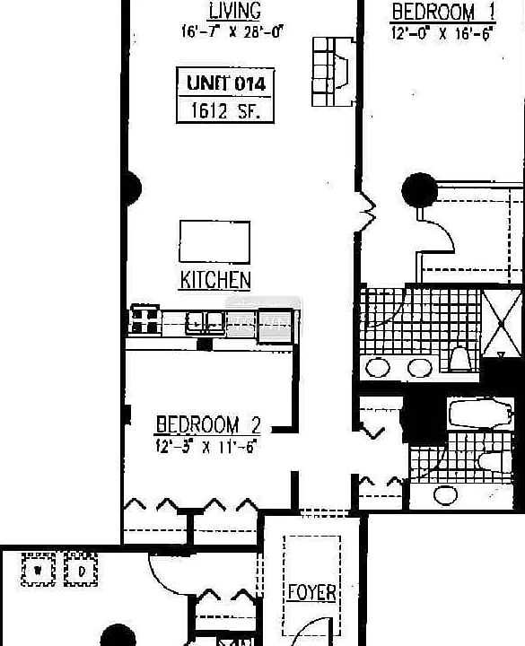 The layout of the condo loft--the bonus room has historically used as a third bedroom or nursery.