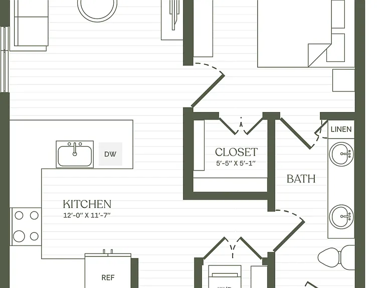 A3.1 Den floor plan The Miles