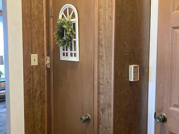 Entryway with hall closet
