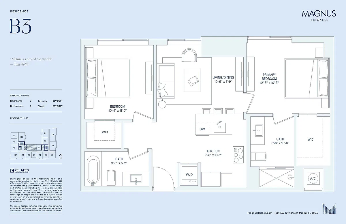 Floor plan B3