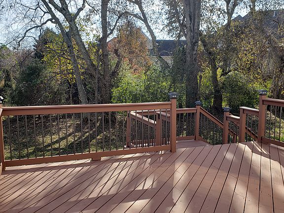 Tiered Wood Deck