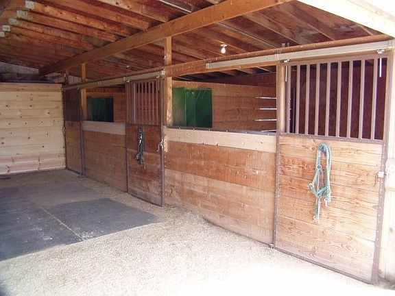 Nice Stalls with Metal Edging