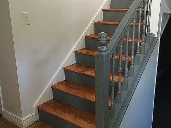 Stairs to third level 