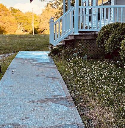 Front sidewalk 