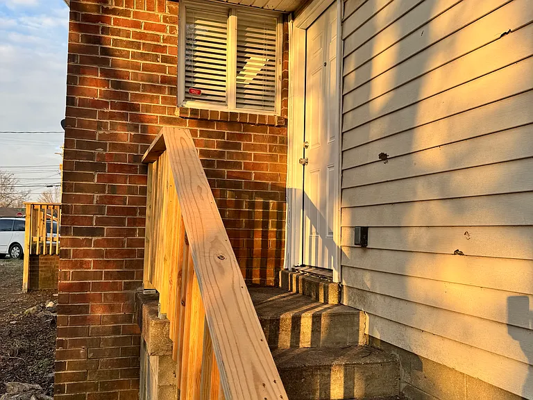 Backyard door