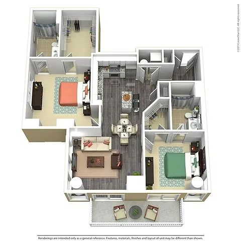 Floor plan B7