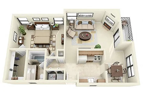 Floor plan The Rincon