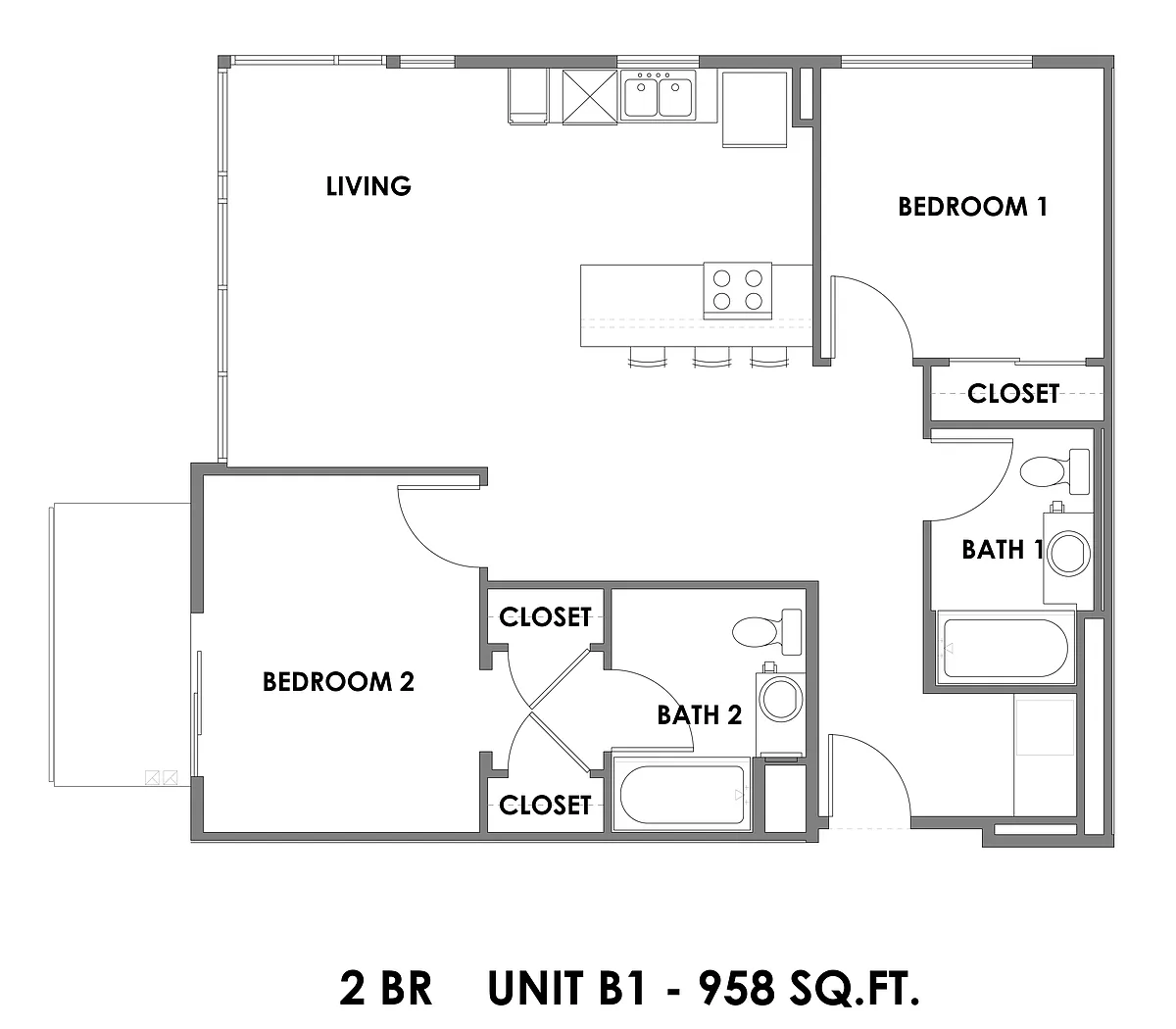 Floor plan B1