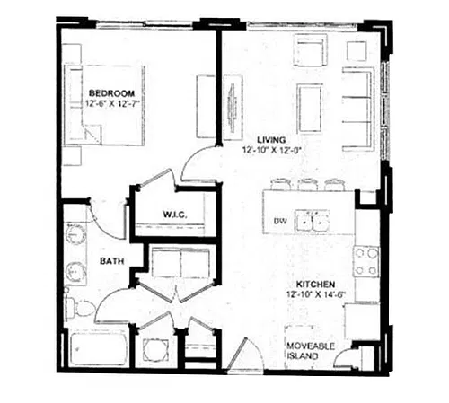 Floor plan Chesapeake