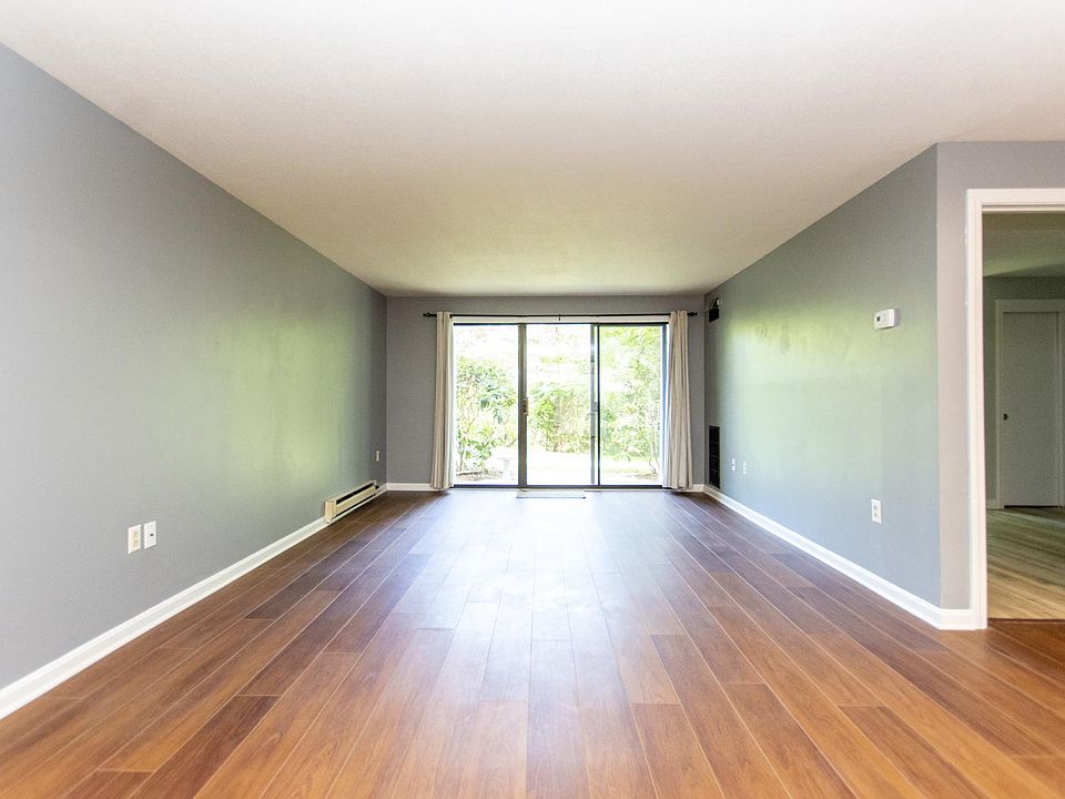 Large Living room leading to back patio.