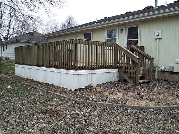 LARGE BACK DECK
