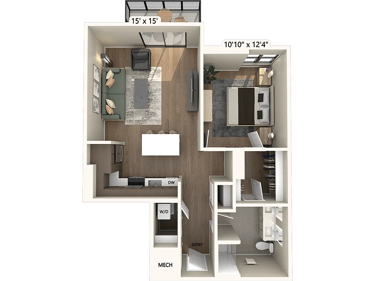 Floor plan A09-Scheme3