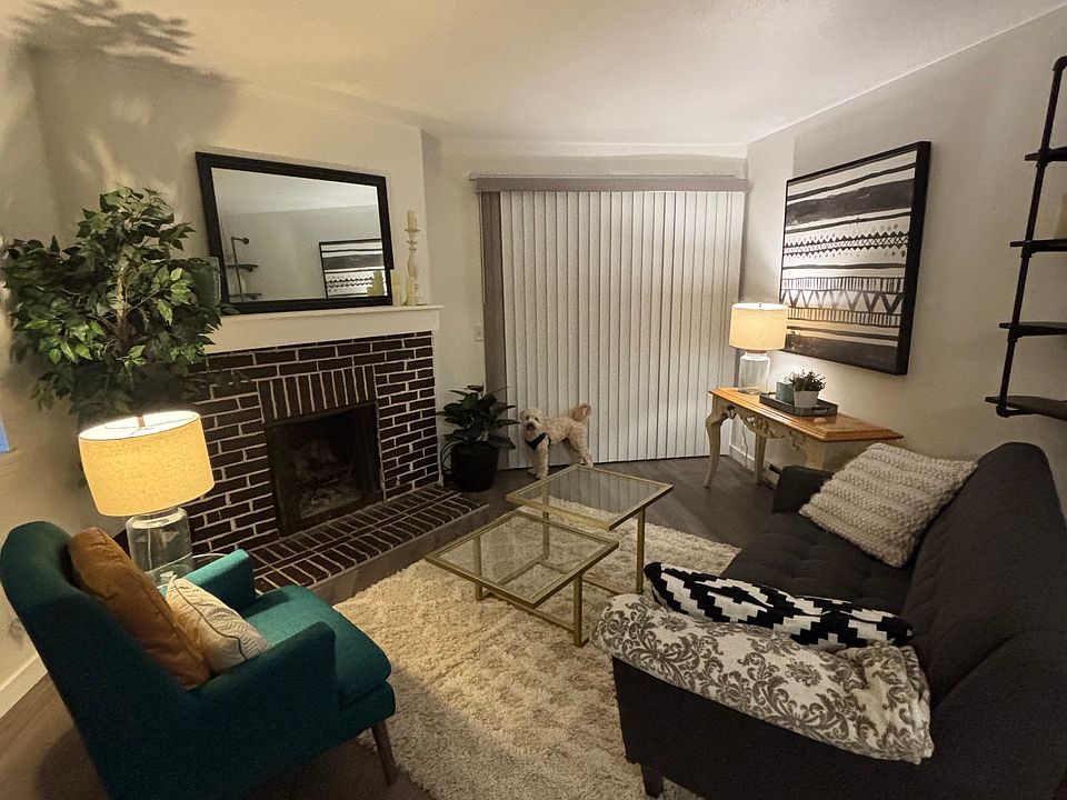 Cozy living room in the evening!