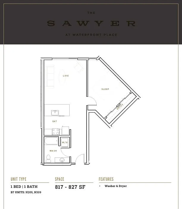 Floor plan B7