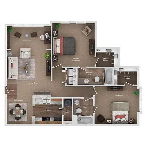 Floor plan Carolina (C2)