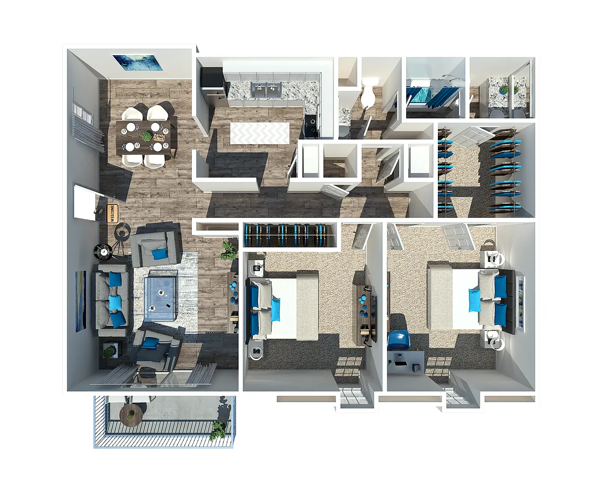 Floor plan The Birch