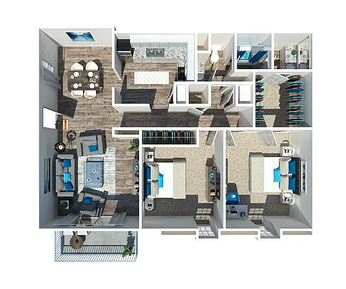 Floor plan The Birch