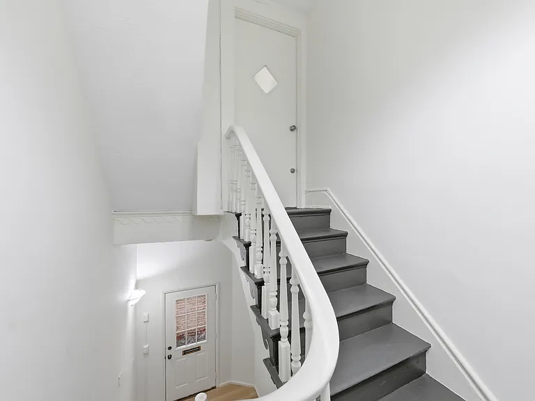 Door into apartment.