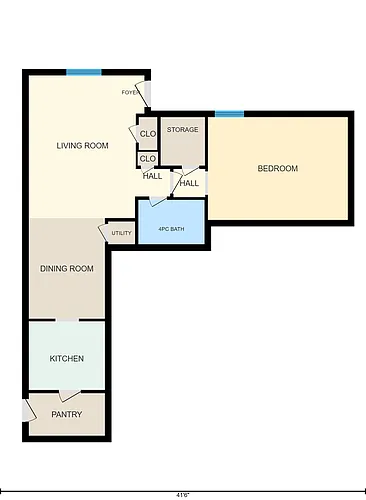 Floor plan Driftwood