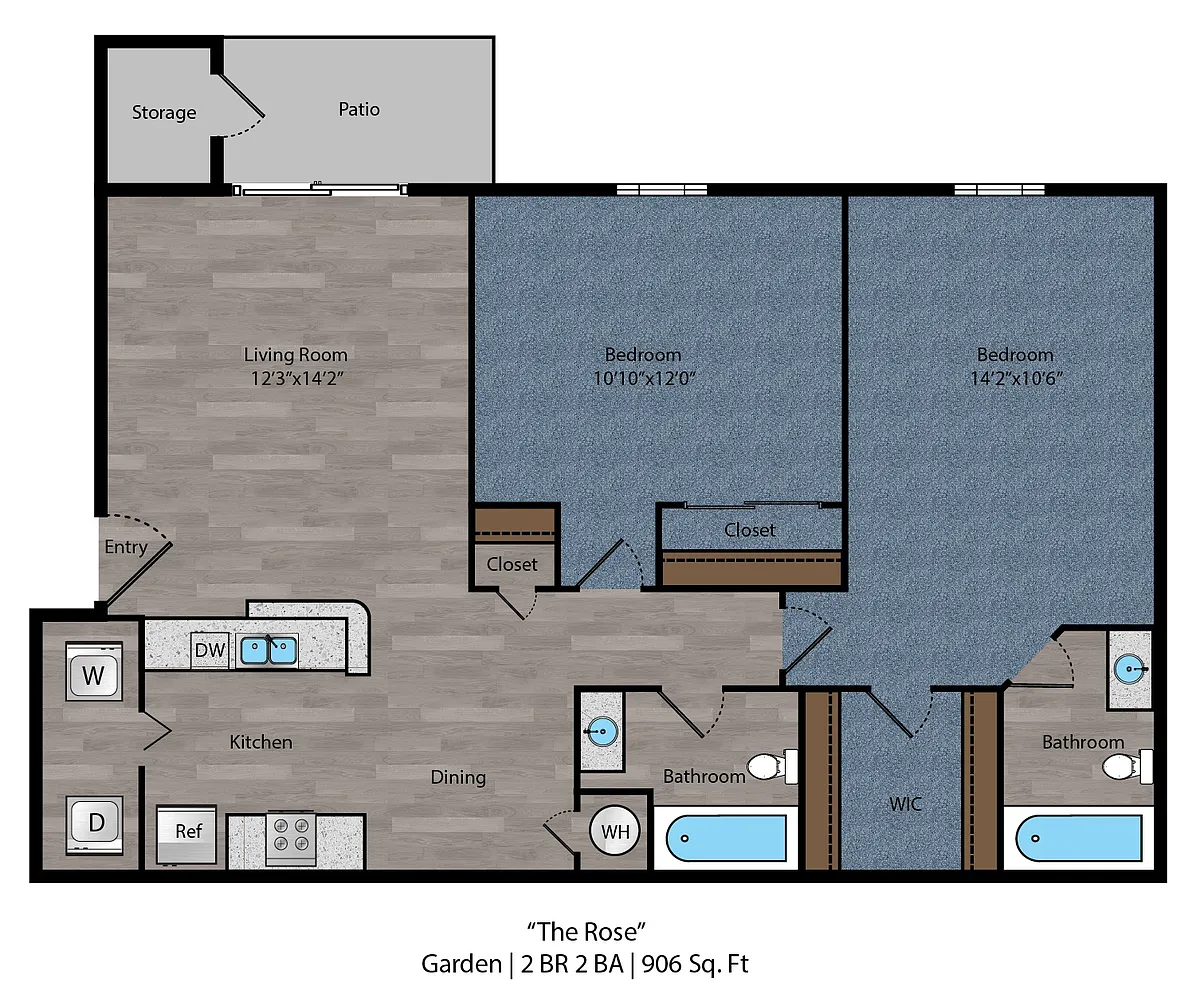 Floor plan The Rose