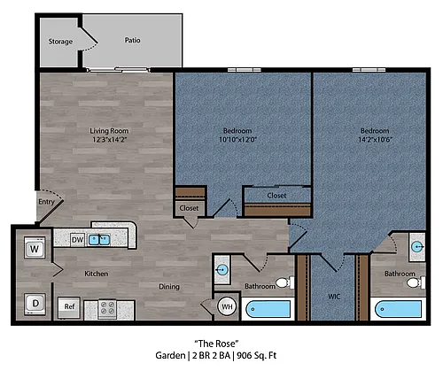 Floor plan The Rose