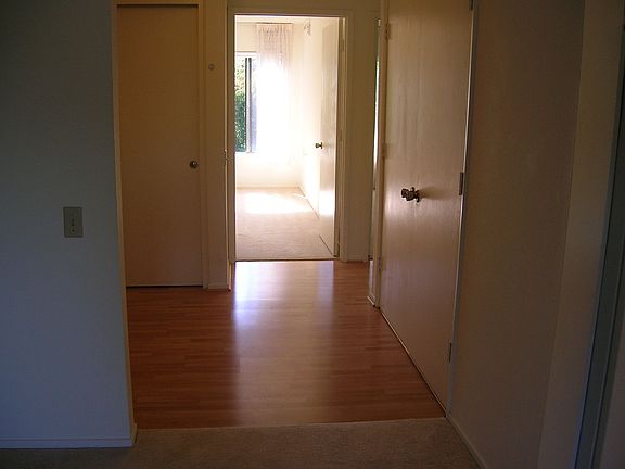 Gleaming floors in entry 