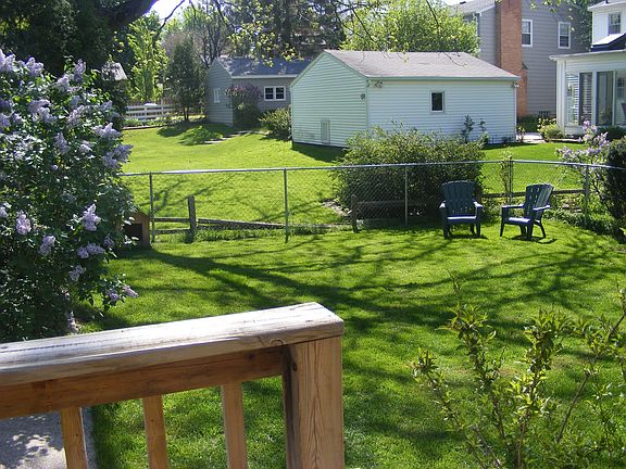 Backyard from deck
