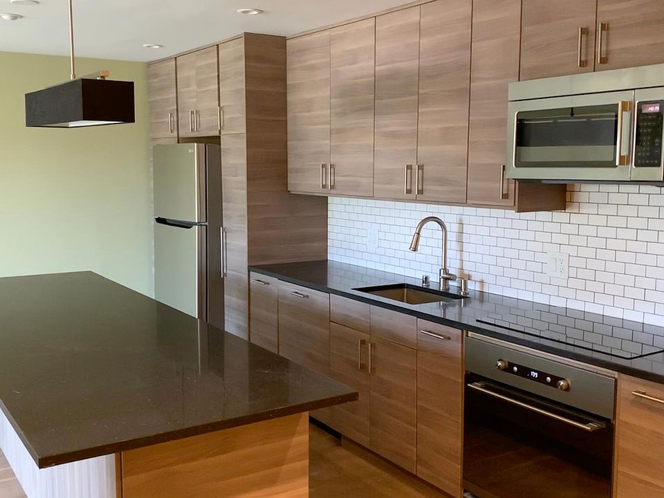 Modern kitchen with abundant storage!