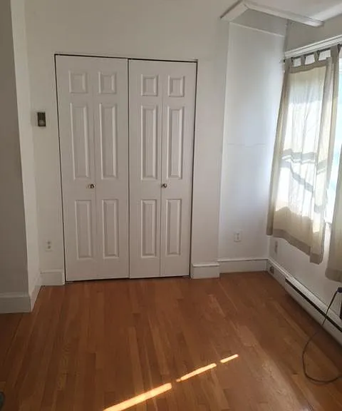 1 of 3 closets in master bedroom. This is the sunroom attached to bedroom. Many people have used this as an office area or sitting area. Has 3 large windows. Window a/c.