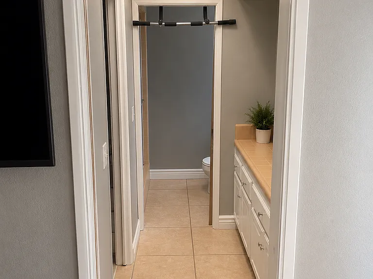 Master Bathroom with Walk-in closet & shower