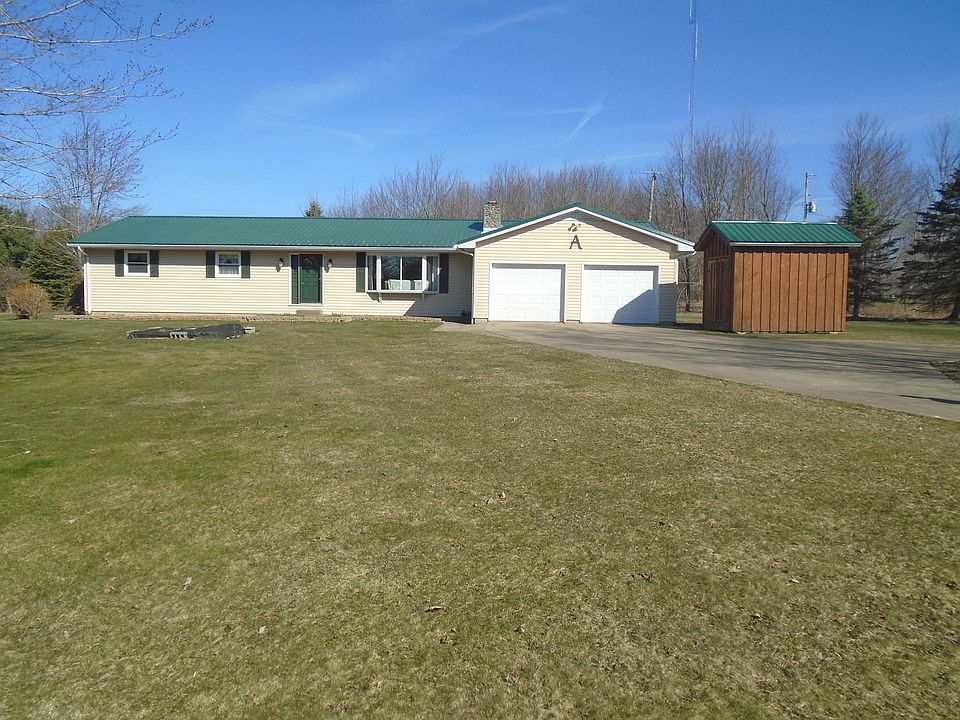 Front with large yard