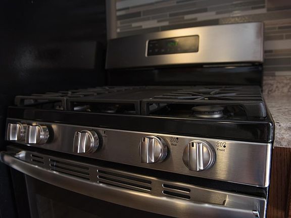 Gorgeous new gas stove