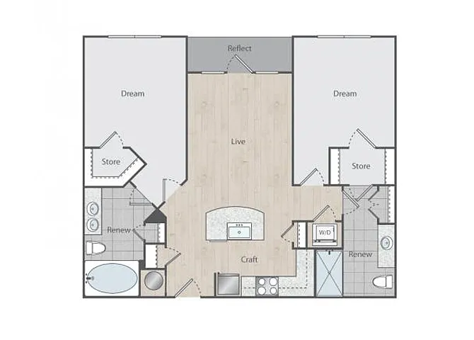 Floor plan C1-2