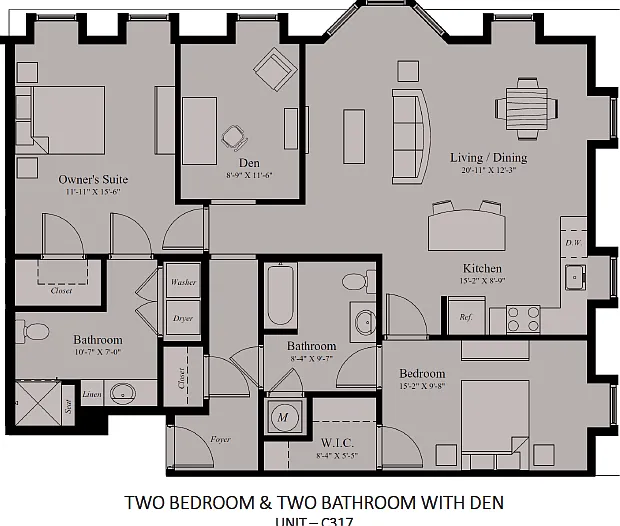The Village Center Apartments At Wormans Mill* — Photo 72