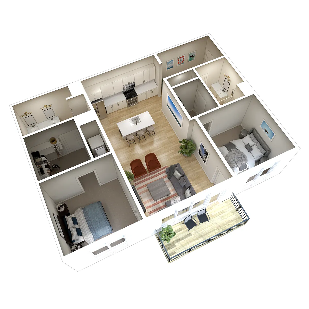 Floor plan Mohican