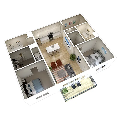 Floor plan Mohican