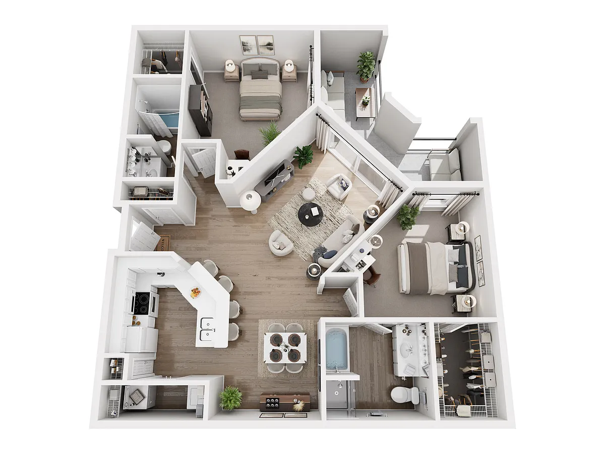 Floor plan B3